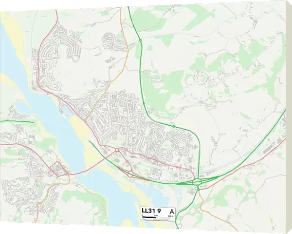 Conwy LL31 9 Map