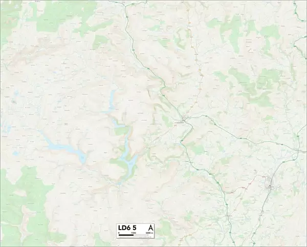 Llandrindod Wells LD6 5 Map