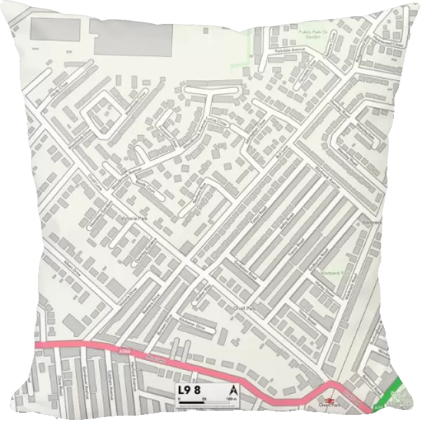 Liverpool L9 8 Map