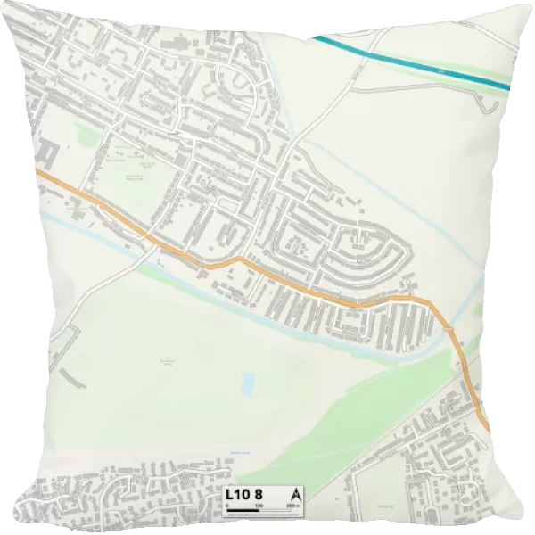 Liverpool L10 8 Map
