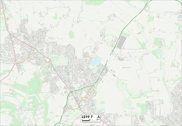 Leeds LS19 7 Map