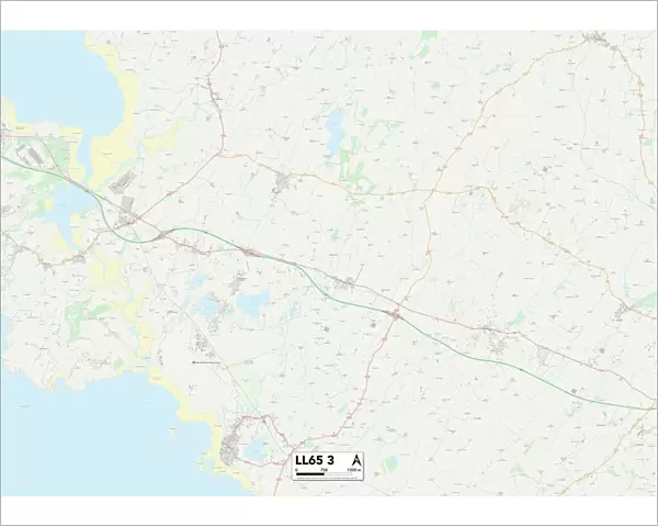 Anglesey LL65 3 Map