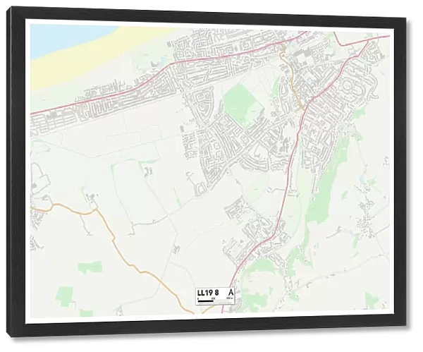 Flintshire LL19 8 Map