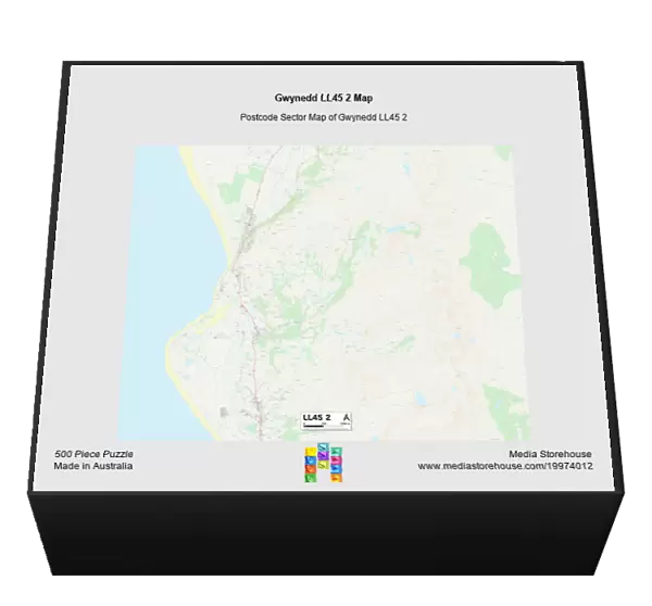 Gwynedd LL45 2 Map