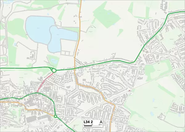 Knowsley L34 2 Map