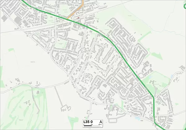 Knowsley L35 0 Map