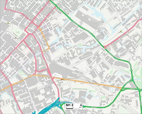 Manchester M1 2 Map