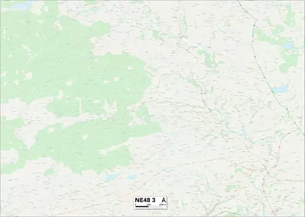 Northumberland NE48 3 Map