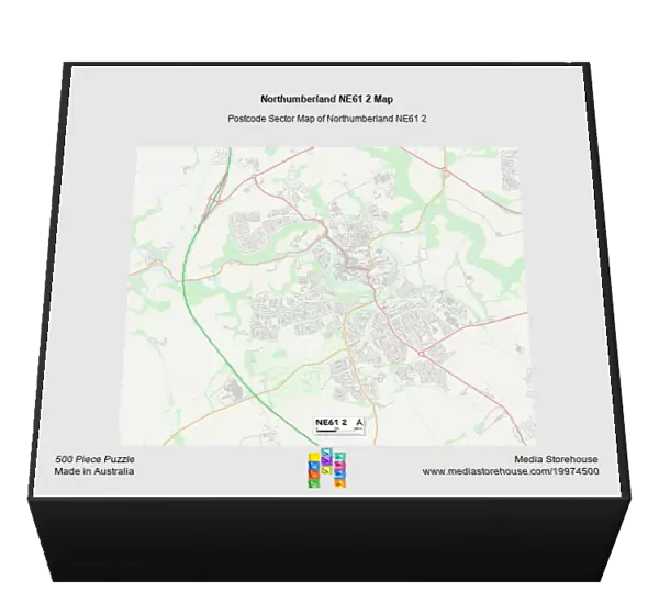 Northumberland NE61 2 Map