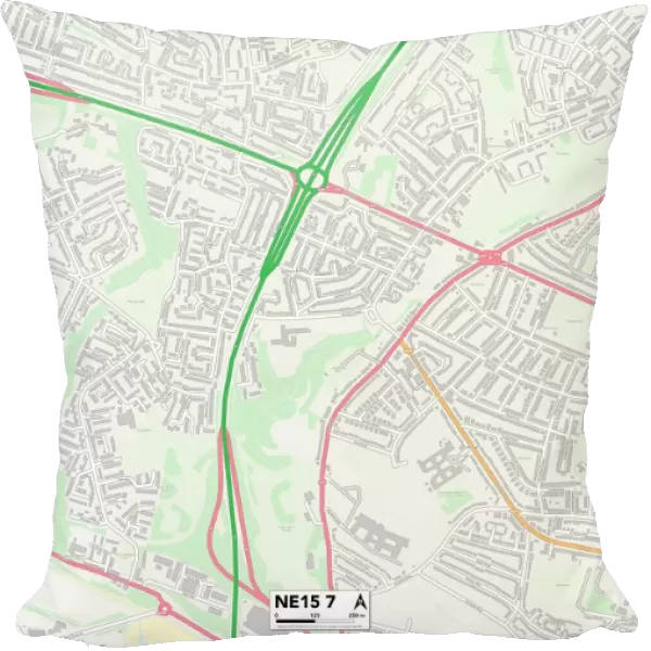 Newcastle NE15 7 Map
