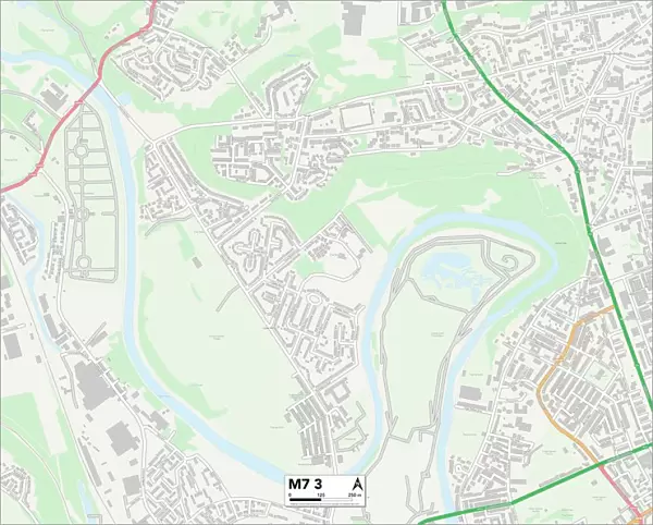 Salford M7 3 Map