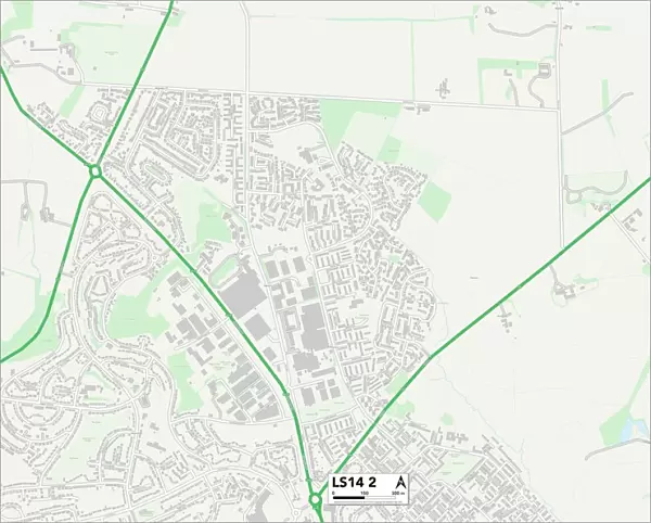 Leeds LS14 2 Map