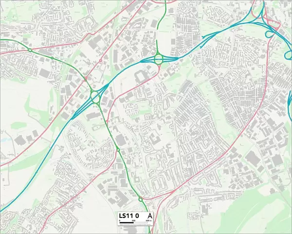 Leeds LS11 0 Map