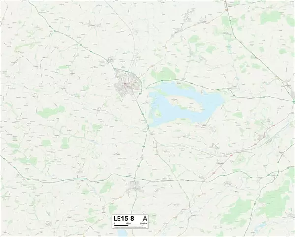 Rutland LE15 8 Map