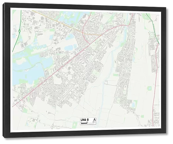Lincoln LN6 8 Map