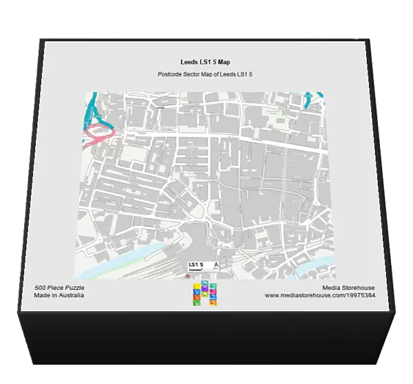 Leeds LS1 5 Map