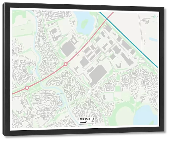 Milton Keynes MK15 8 Map