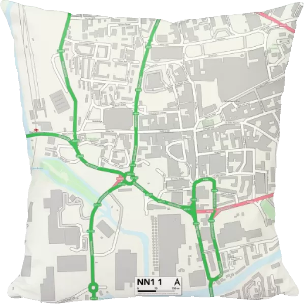 Northampton NN1 1 Map