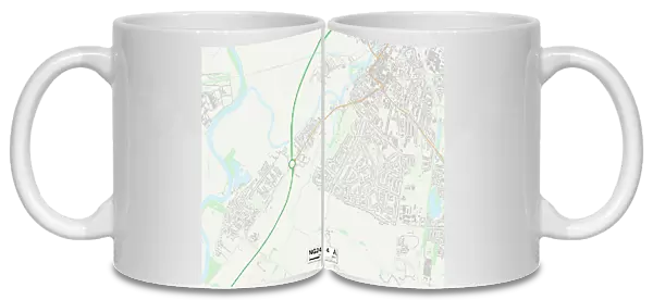 Newark and Sherwood NG24 4 Map
