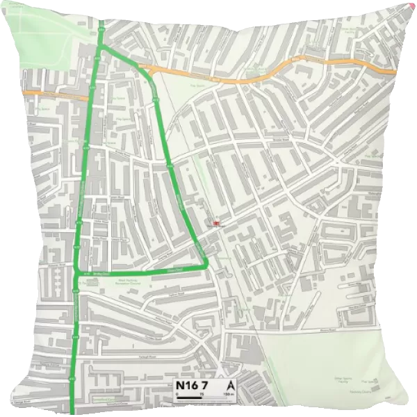 Hackney N16 7 Map