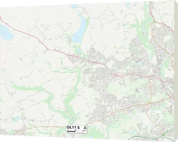Rochdale OL11 5 Map