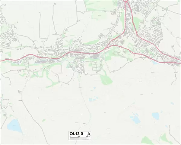 Rossendale OL13 0 Map