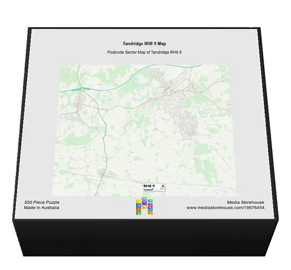Tandridge RH8 9 Map