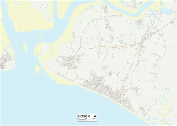Sussex PO20 8 Map