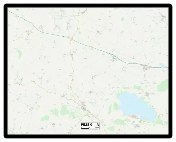 Huntingdonshire PE28 0 Map