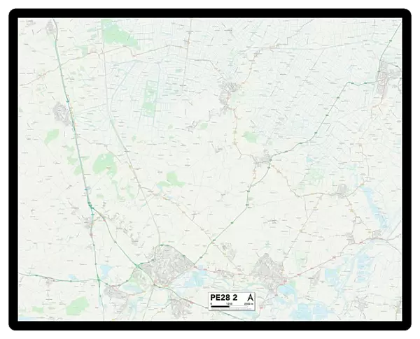 Huntingdonshire PE28 2 Map