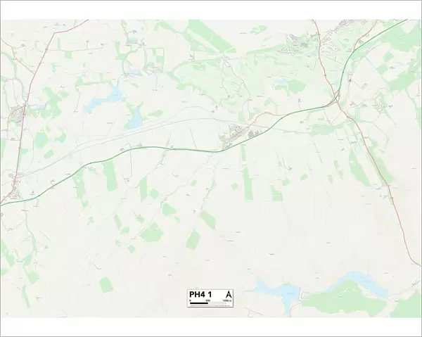 Perth and Kinross PH4 1 Map