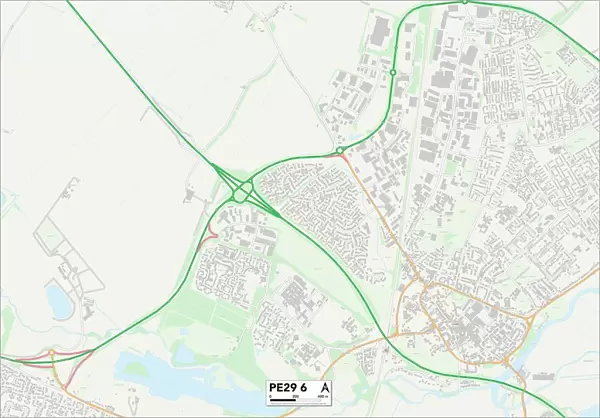 Huntingdonshire PE29 6 Map