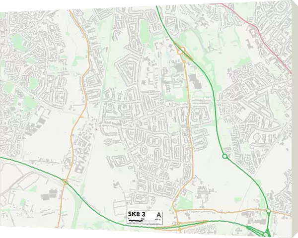 Stockport SK8 3 Map