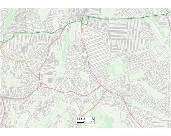 Lewisham SE6 3 Map