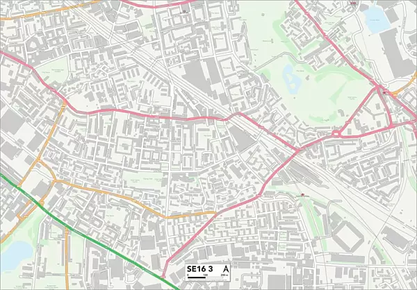 Southwark SE16 3 Map