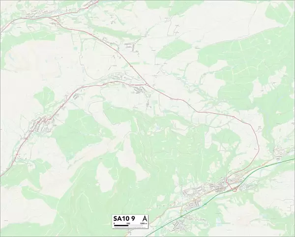Neath Port Talbot SA10 9 Map