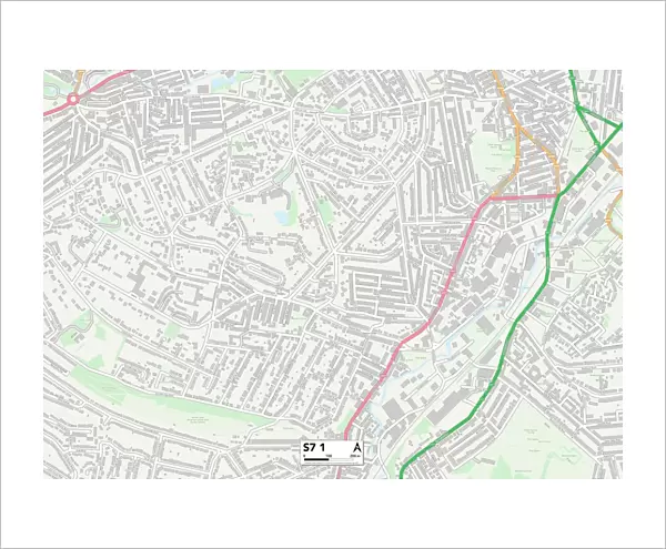Sheffield S7 1 Map
