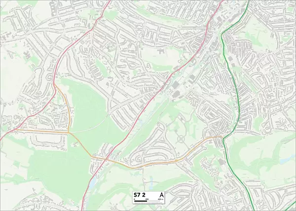 Sheffield S7 2 Map
