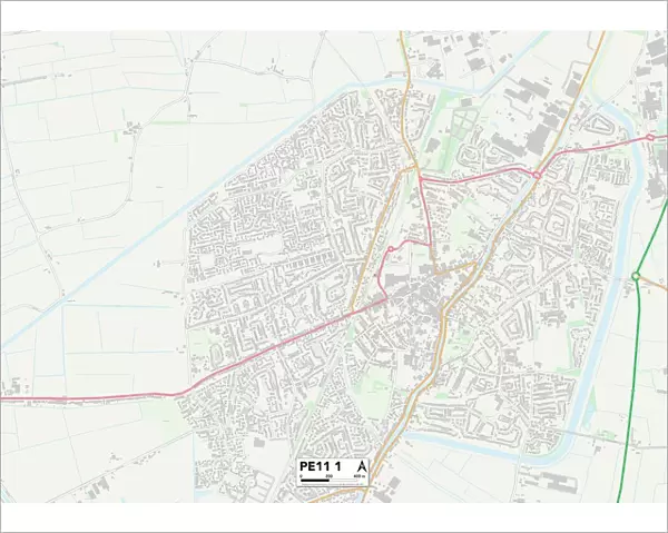 South Holland PE11 1 Map
