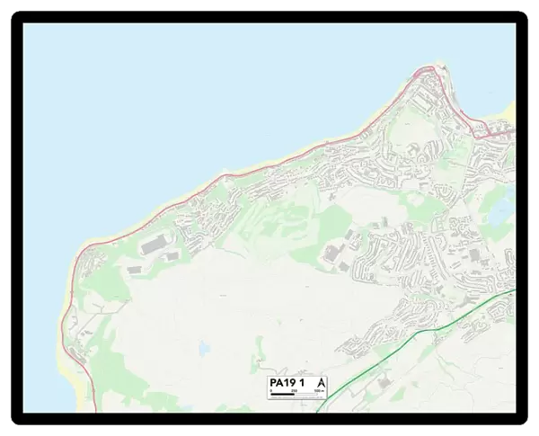 Renfrewshire PA19 1 Map