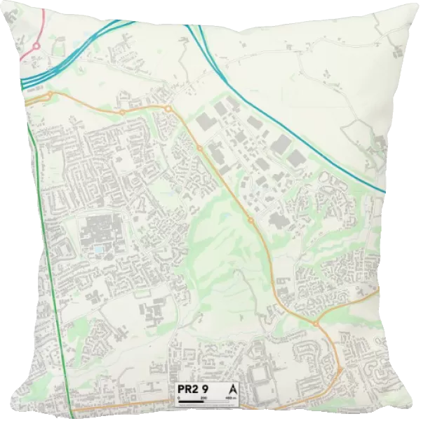 Preston PR2 9 Map