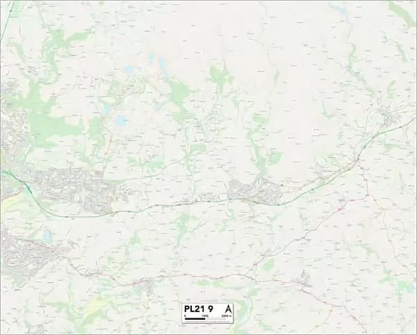 South Hams PL21 9 Map