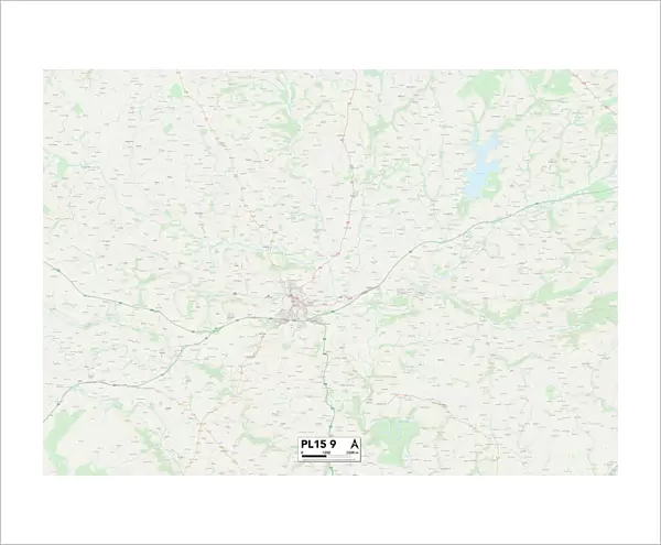 Cornwall PL15 9 Map