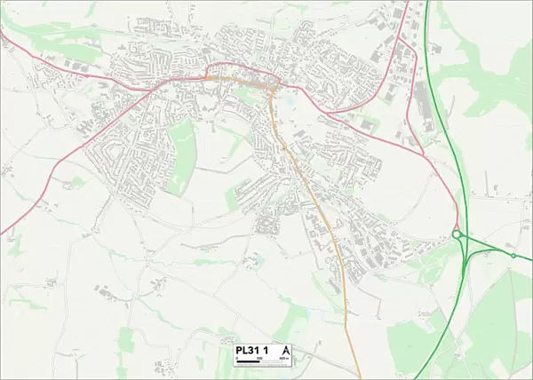 Cornwall PL31 1 Map