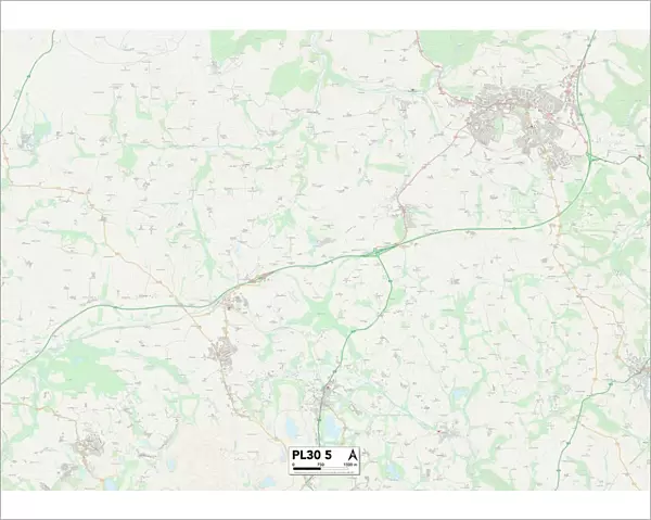 Cornwall PL30 5 Map