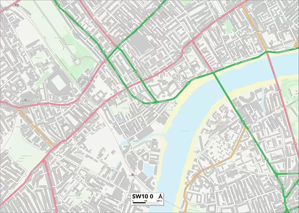 Kensington and Chelsea SW10 0 Map