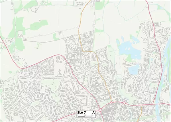 South Buckinghamshire SL6 7 Map
