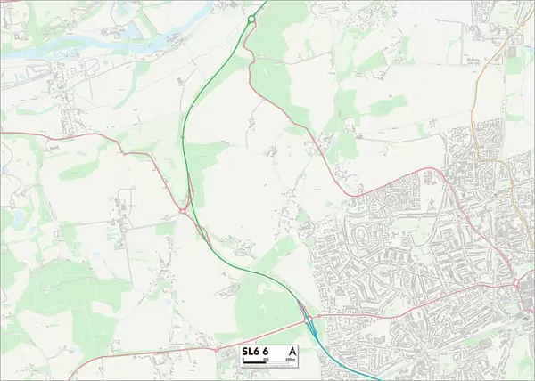 South Buckinghamshire SL6 6 Map