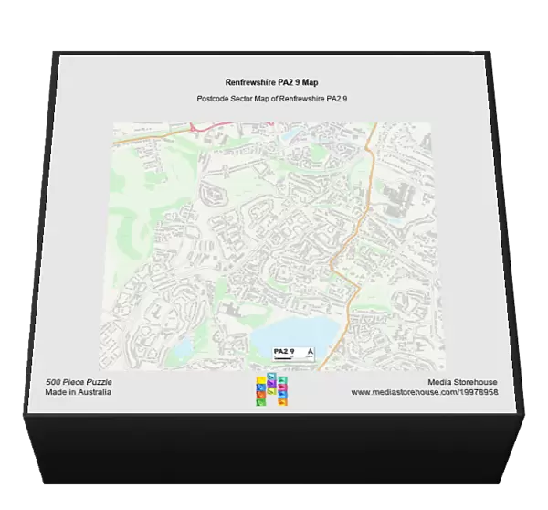 Renfrewshire PA2 9 Map