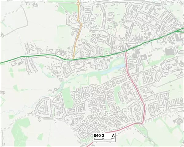 Chesterfield S40 3 Map